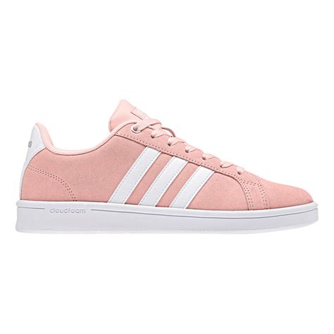 adidas neo cloudfoam advantage weiß rosa|White .